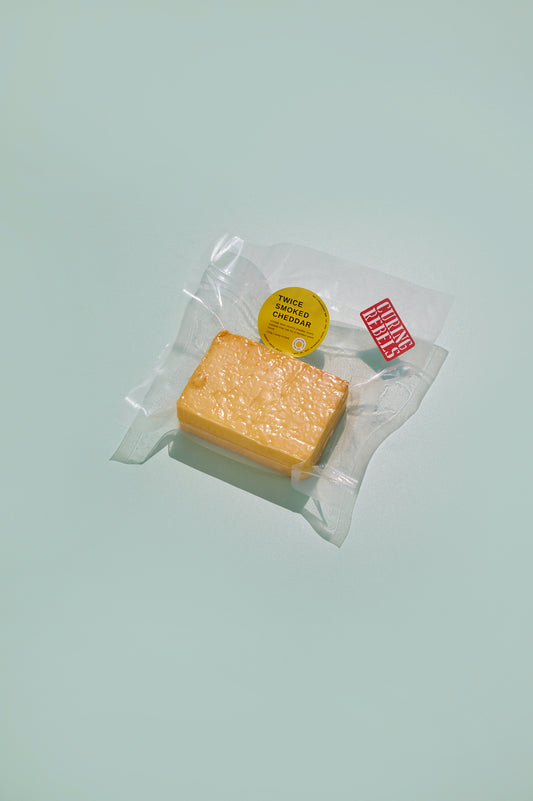Twice smoked West Country Cheddar